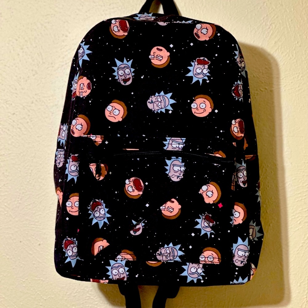COPY - Rick and Morty Portal 27 by 40 Backpack
